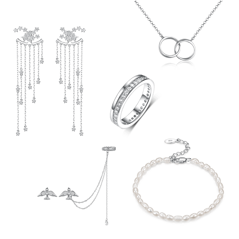 Все украшения можно купить в интернет-магазине BAVO, интернет-магазин украшений из серебра. Полный каталог украшений BAVO